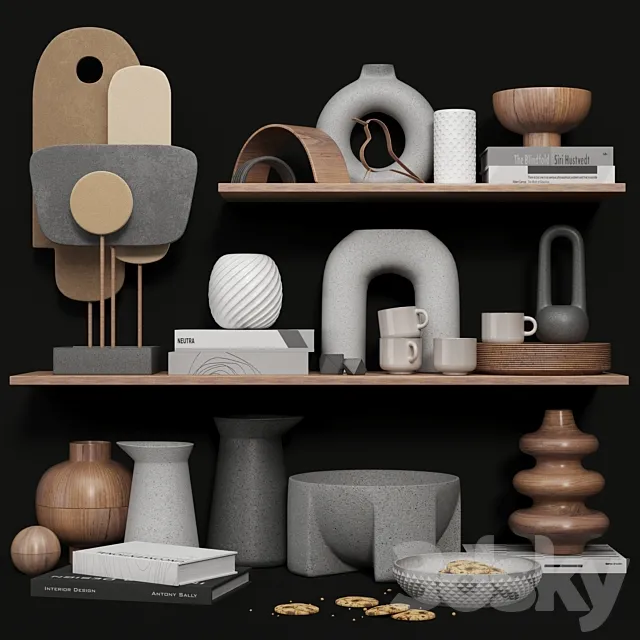 Decorative – Set – 3D Models – 0414