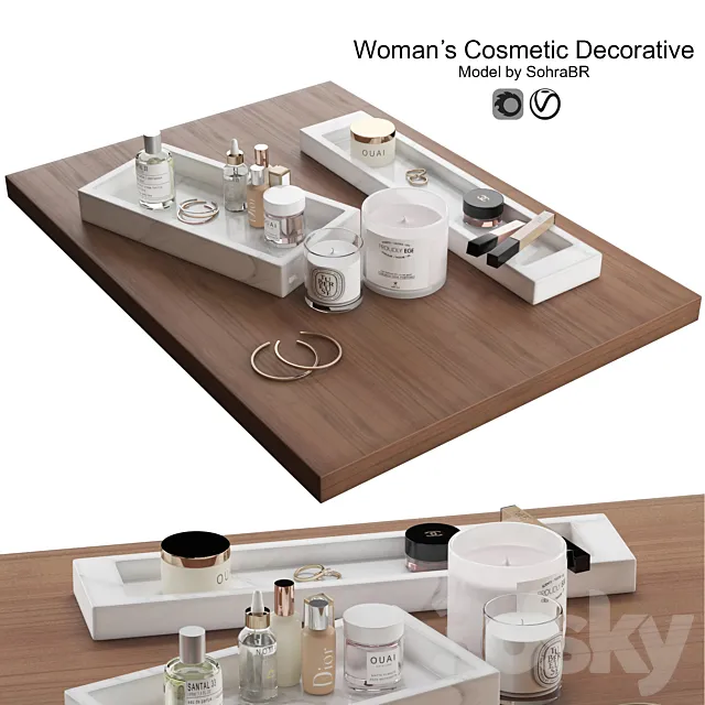 Decorative – Set – 3D Models – 0417