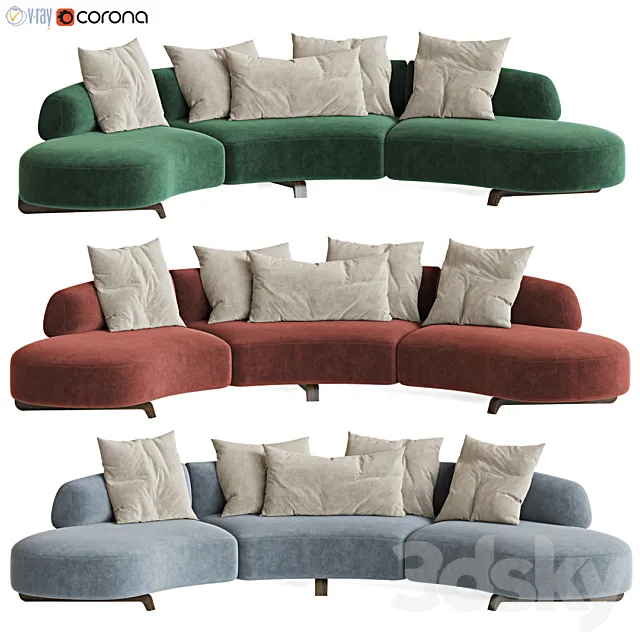 Furniture – Sofa 3D Models – 0881