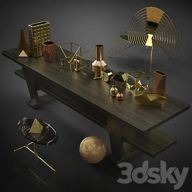 Decorative – Set – 3D Models – 0522