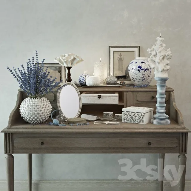 Decor set_Zara Home 3DS Max - thumbnail 3