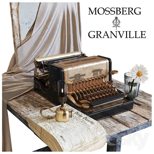 Decorative – Set – 3D Models – Mossberg&Granville (max 2014)