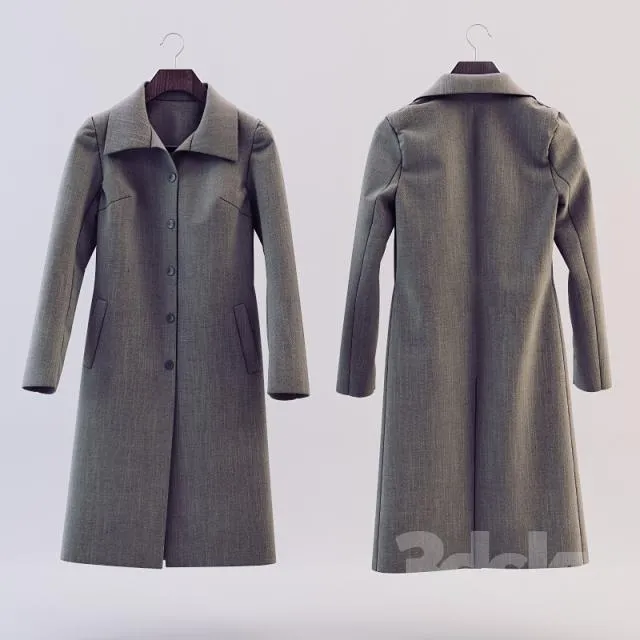 Clothes – Footware – 3D Models – Acc.Eldorado Coat
