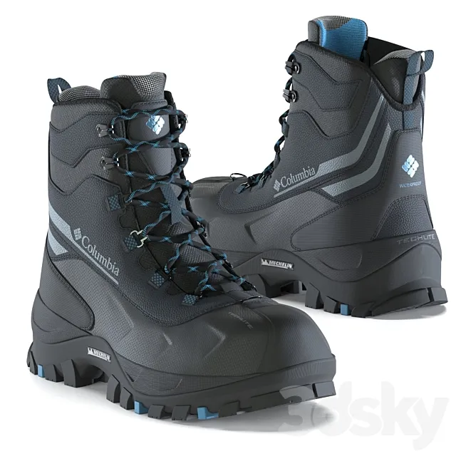 Clothes – Footware – 3D Models – Bugaboot Plus IV Columbia boots