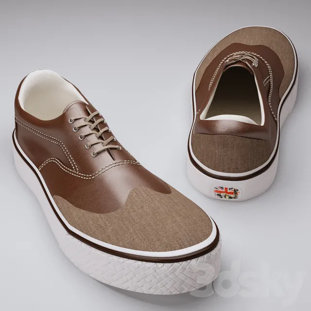 Clothes – Footware – 3D Models – Shoes (sneakers)