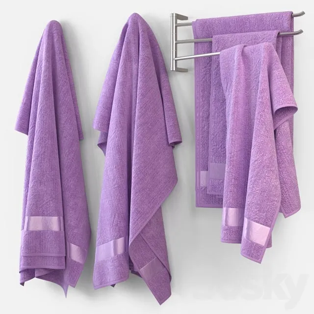 Clothes – Footware – 3D Models – Towels M10