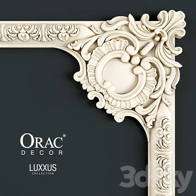 Decorative – Set – 3D Models – Corner element Orac Decor P3020A