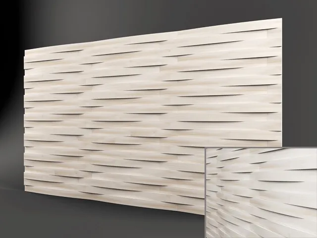 Decorative – Set – 3D Models – Wall 3D panel