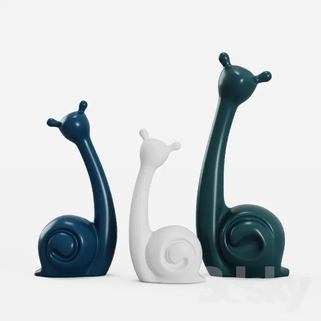Nordic Ceramics Snail 3DS Max - thumbnail 3