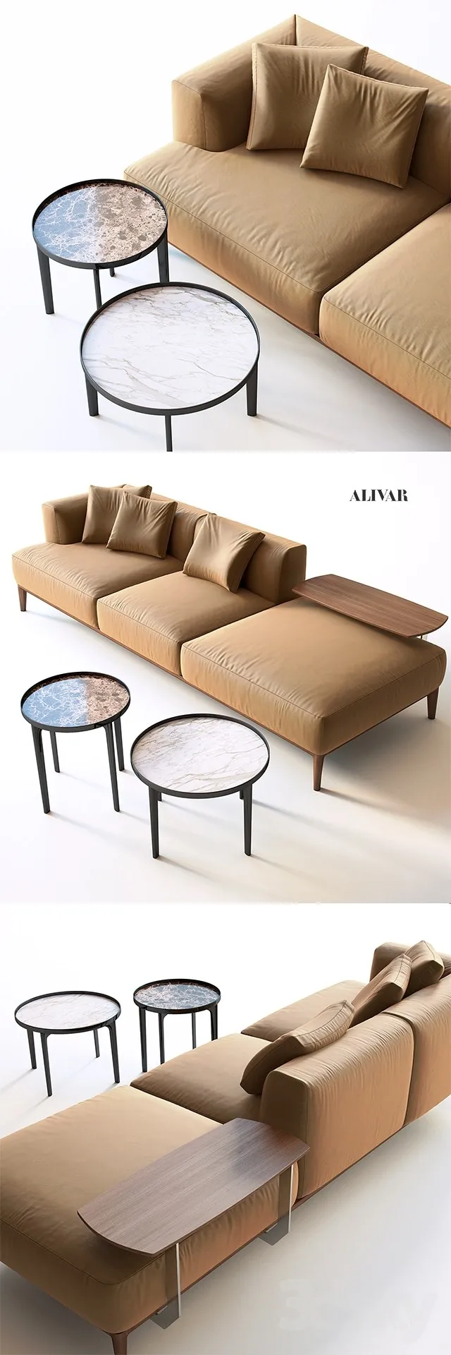 Furniture – Sofa 3D Models – 0955