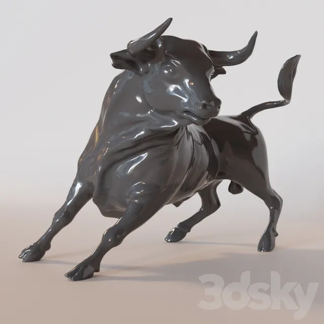 Sculpture – 3D Models – Bull sculpture