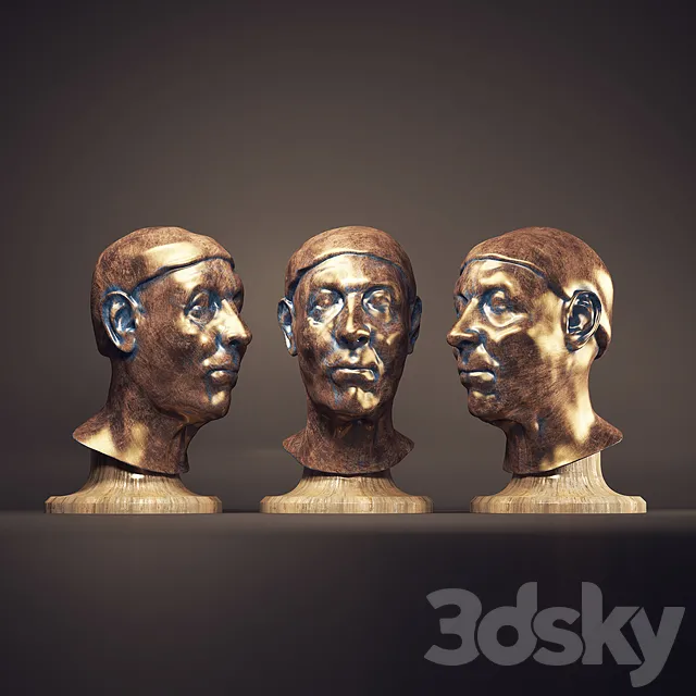 Sculpture – 3D Models – Bust scan