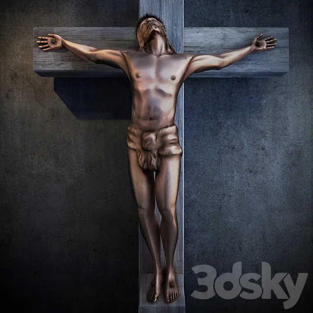 Sculpture – 3D Models – Crucifixion