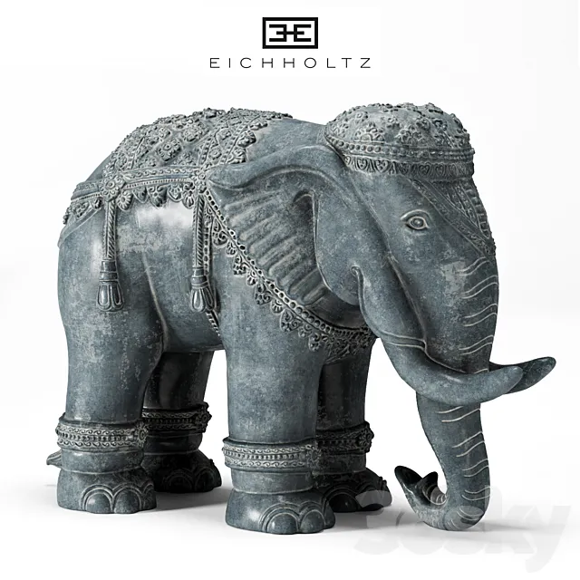 Sculpture – 3D Models – EICHHOLTZ Elephant XL
