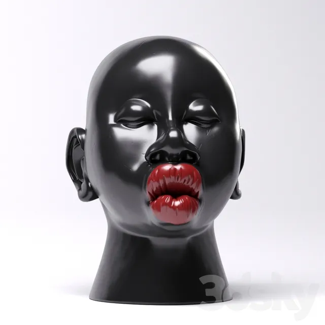 Sculpture – 3D Models – KARE Deco Head Kussmund