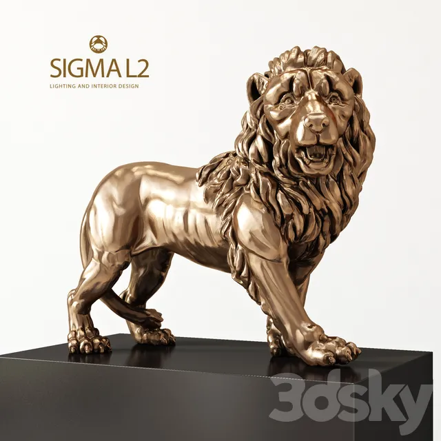 Sculpture – 3D Models – SIGMAL2LeoneA303
