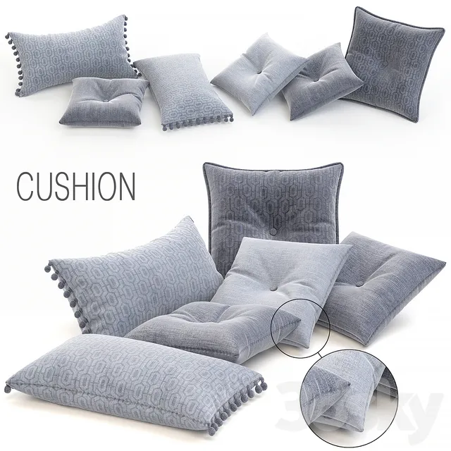 Pillows – 3D Models Download – 0016