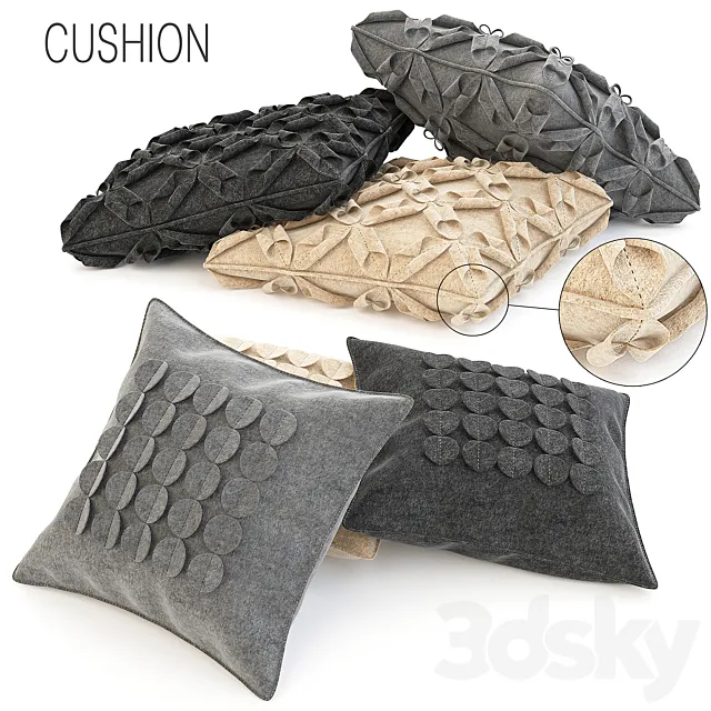 Pillows – 3D Models Download – 0018