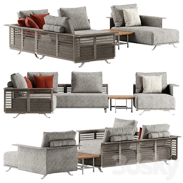 Furniture – Sofa 3D Models – 0972