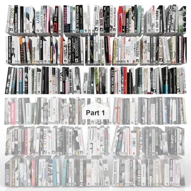 Books (150 items) Part 1 3DS Max - thumbnail 3
