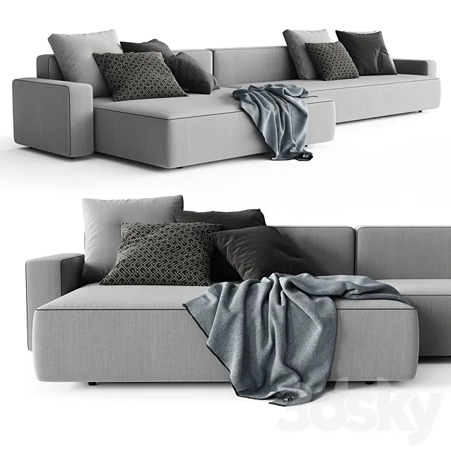 Furniture – Sofa 3D Models – 0986