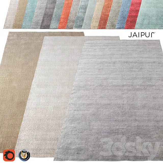 Carpets – 3D Models – Carpet Jaipur (Konstrukt) 1500h2400 (16 colors)
