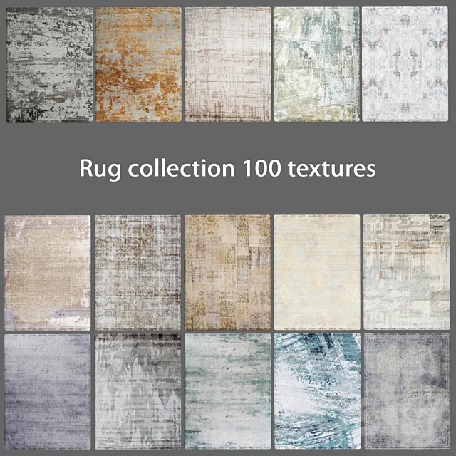 Carpets – 3D Models – Collection of carpets 12