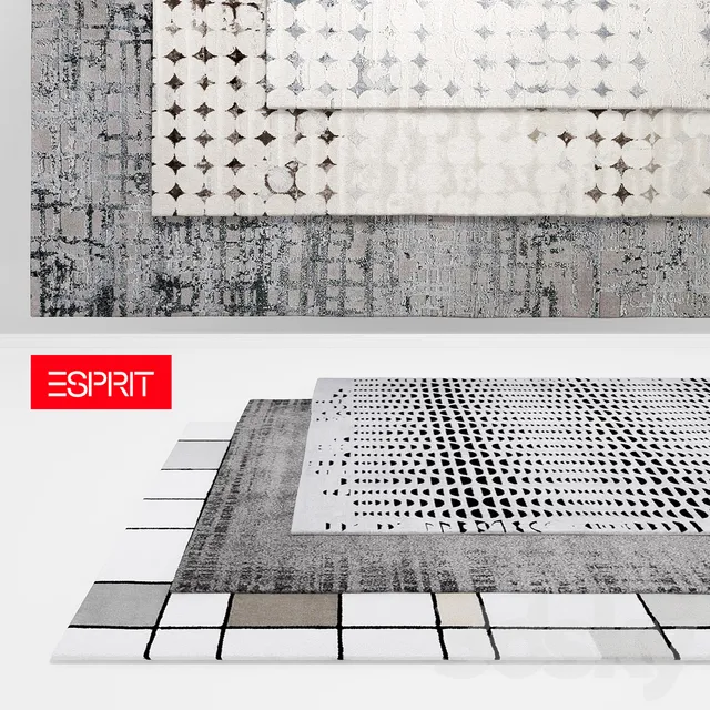 Carpets – 3D Models – Esprit Rugs part 2 (max; fbx)