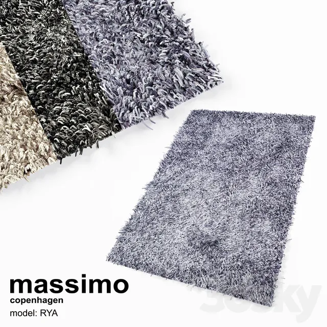 Carpets – 3D Models – Massimo Rya rugs