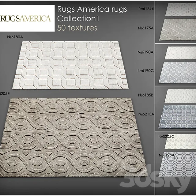 Carpets – 3D Models – RugsAmerica rugs 1