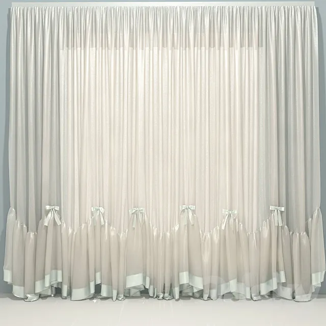 Curtain – 3D Models – 0001