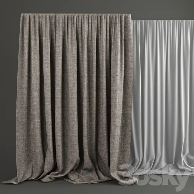 Curtain – 3D Models – 0004