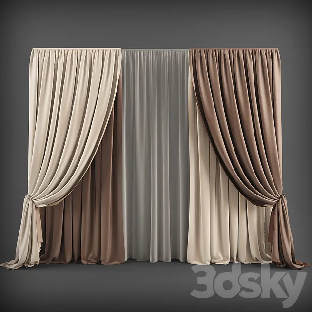 Curtain – 3D Models – 0005