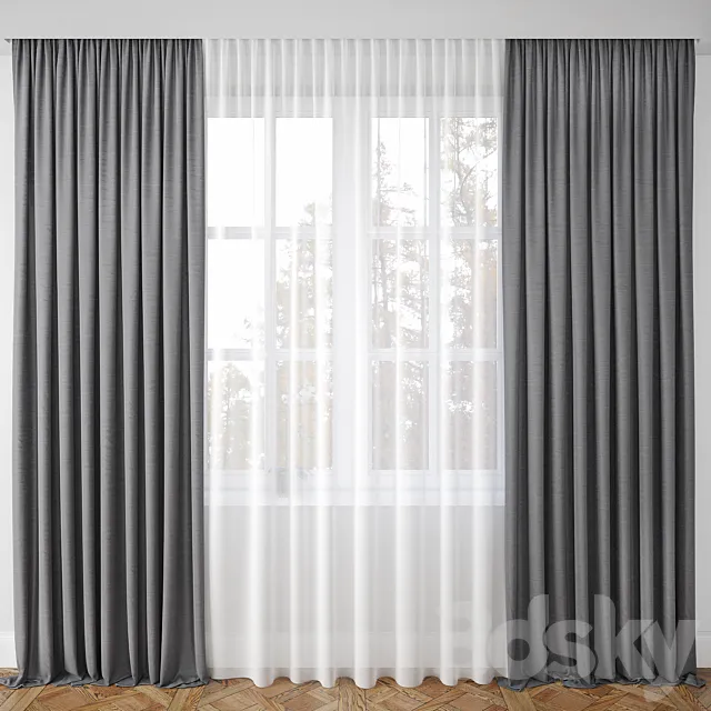 Curtain – 3D Models – 0025