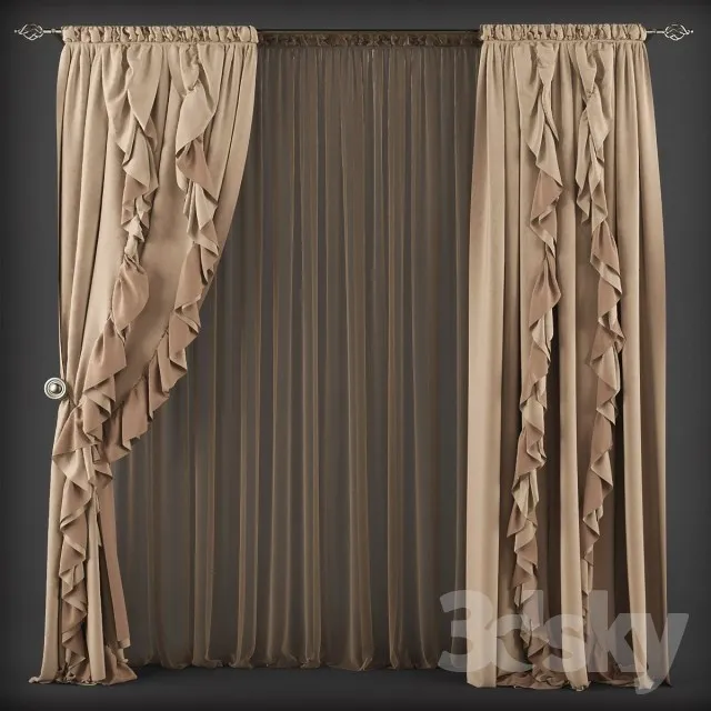 Curtain – 3D Models – 0029