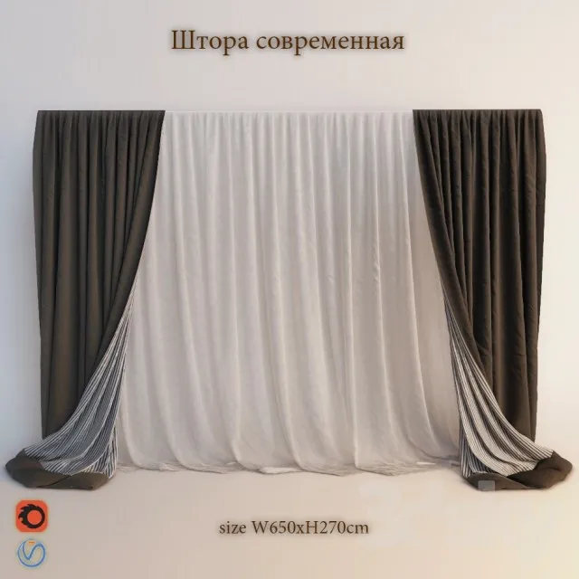 Curtain – 3D Models – 0034
