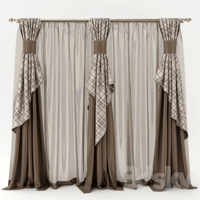 Curtain – 3D Models – 0036