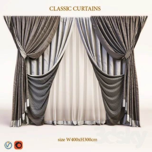 Curtain – 3D Models – 0037