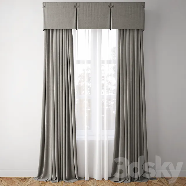 Curtain – 3D Models – 0042