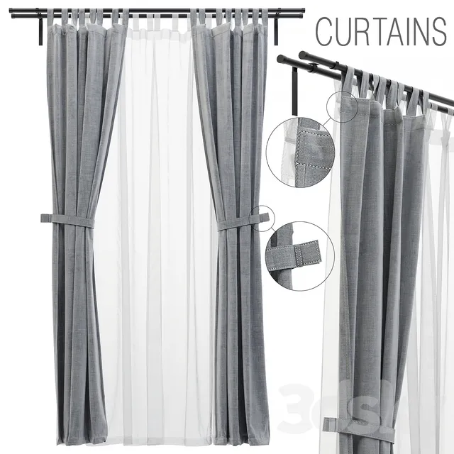 Curtain – 3D Models – 0047