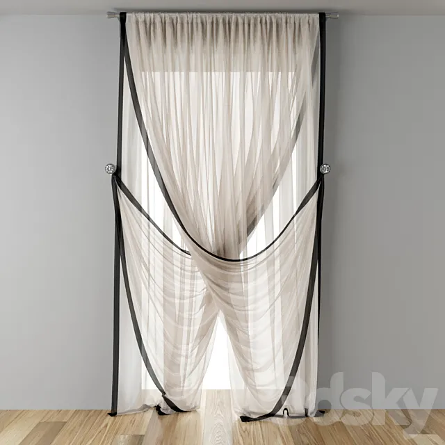 Curtain – 3D Models – 0048