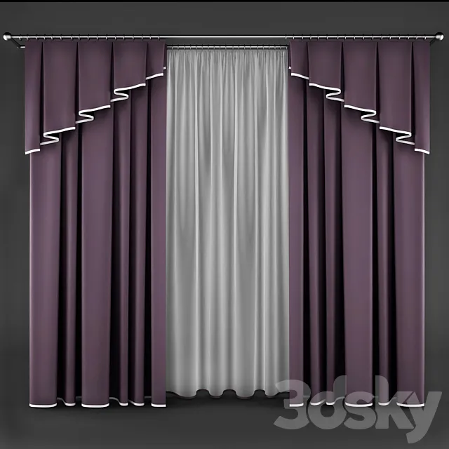 Curtain – 3D Models – 0057