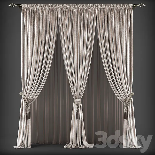 Curtain – 3D Models – 0058