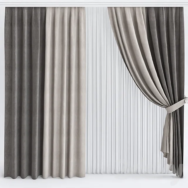 Curtain – 3D Models – 0060