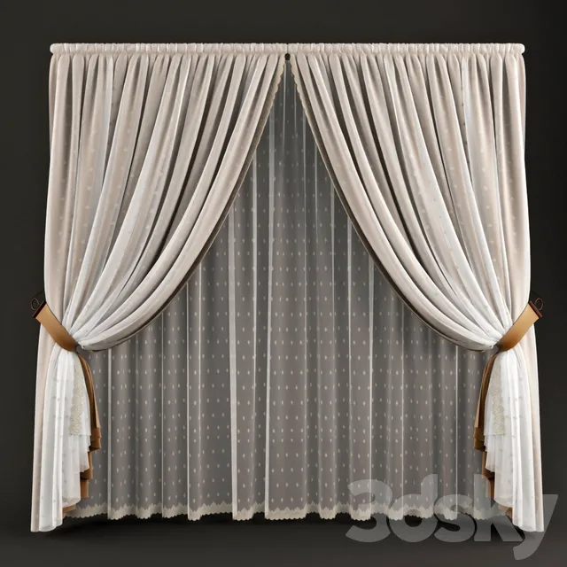 Curtain – 3D Models – 0064