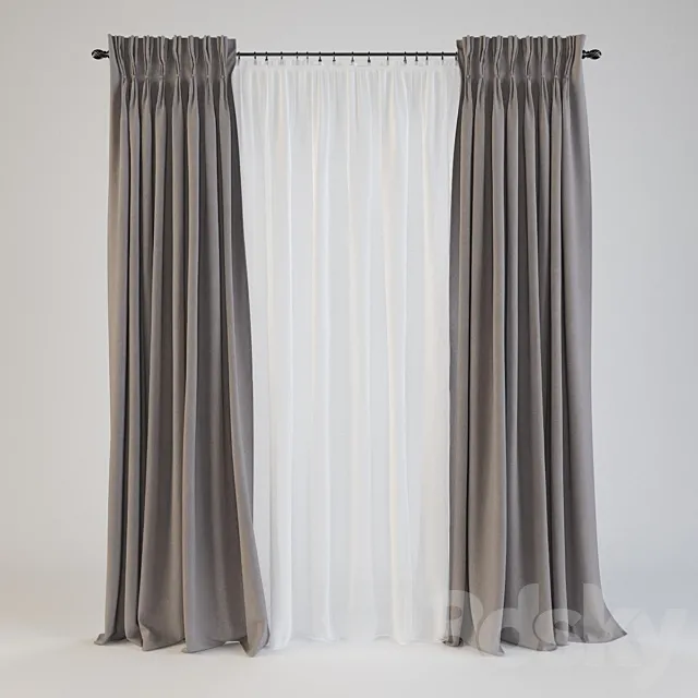 Curtain – 3D Models – 0065