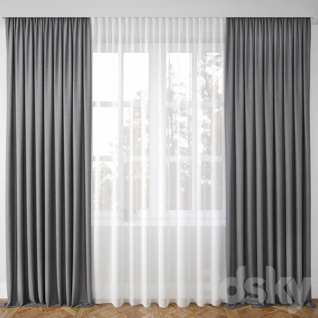 Curtain – 3D Models – Curtain 27