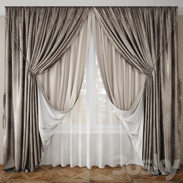 Curtain – 3D Models – Curtain 50