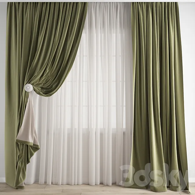 Curtain – 3D Models – Curtain 530