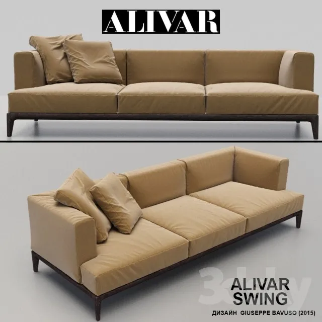 Furniture – Sofa 3D Models – 1005